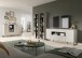 Wohnwand >Noida< in kaschmir - 305x192x41cm (BxHxT)