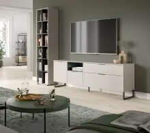 Wohnzimmer-Set >Noida< in kaschmir - 245x192x41cm...