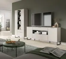Wohnzimmer-Set >Noida< in kaschmir - 290x192x41cm...
