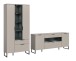 Wohnzimmer-Set >Noida< in kaschmir - 290x192x41cm (BxHxT)