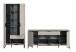 Wohnzimmer-Set >Noida< in kaschmir - 290x192x41cm (BxHxT)