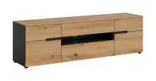 Lowboard >Canu< in Basalt Grau / Artisan -...