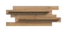 Wandboard >Canu< in Basalt Grau / Artisan - 67x184x19cm (BxHxT)