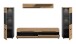 Wohnzimmer-Set >Canu< in Basalt Grau / Artisan - 272x141x33cm (BxHxT)