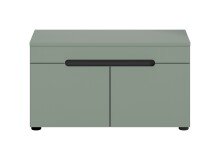 Sitzbank >Canu< in Basalt Grau / Smoke Green -...