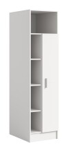 Stauraumschrank >Free< in Weiß - 50x196x68cm...