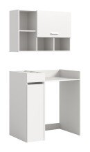 Waschmaschinenumbauschrank >Free< in Weiß - 95x195x60cm (BxHxT)