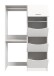 Waschmaschinenumbauschrank >Free< in Weiß - 126x195x68cm (BxHxT)