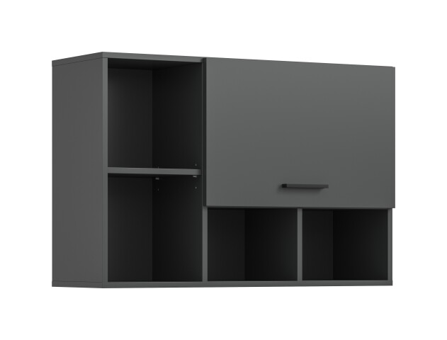 Hängeschrank >Free< in Anthrazit - 95x64x34cm (BxHxT)