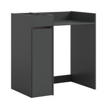 Waschmaschinenumbauschrank >Free< in Anthrazit -...