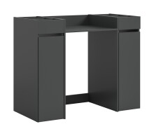 Waschmaschinenumbauschrank >Free< in Anthrazit -...