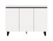 Sideboard >Tomasa< in Weiß - 120x84x36cm (BxHxT)
