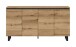 Sideboard >Tomasa< in Evoke Oak - 160x84x36cm (BxHxT)