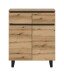Kommode >Tomasa< in Evoke Oak - 80x99x36cm (BxHxT)
