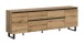 Lowboard >Tomasa< in Evoke Oak - 188x65x36cm (BxHxT)