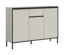 Kommode >Tron< in kaschmir - 136x101x38cm (BxHxT)