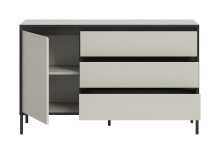Sideboard >Tron< in kaschmir - 136x83x38cm (BxHxT)