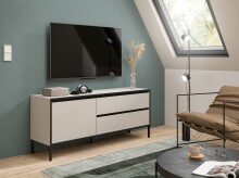 Lowboard >Tron< in kaschmir - 150x62x38cm (BxHxT)