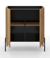 Kommode >Neo< in Evoke Oak - 80x91x40cm (BxHxT)