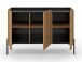 Sideboard >Neo< in Evoke Oak - 120x81x40cm (BxHxT)