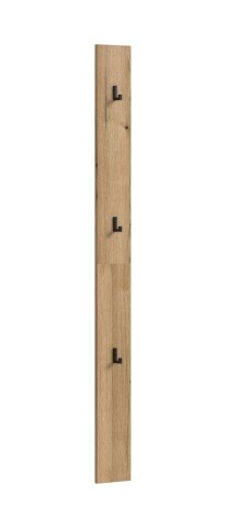 Garderobenpaneel >Naro< in Evoke Oak - 15x160x2cm (BxHxT)