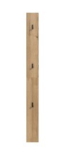 Garderobenpaneel >Naro< in Evoke Oak - 15x160x2cm (BxHxT)