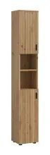 Hochschrank >Mone< in artisan oak - 30x192x30cm...