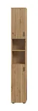 Hochschrank >Mone< in artisan oak - 30x192x30cm...
