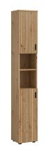 Hochschrank >Mone< in artisan oak - 30x192x30cm...