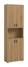 Hochschrank >Mone< in artisan oak - 60x192x30cm...