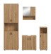 Badezimmer-Set >Mone< in artisan oak - 180x192x30cm (BxHxT)