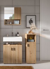 Badezimmer-Set >Mone< in artisan oak - 105x180x30cm...