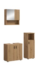 Badezimmer-Set >Mone< in artisan oak - 105x180x30cm...