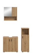 Badezimmer-Set >Mone< in artisan oak - 105x180x30cm (BxHxT)
