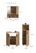 Badezimmer-Set >Mone< in artisan oak - 105x180x30cm (BxHxT)