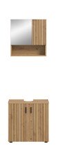 Badezimmer-Set >Mone< in artisan oak - 60x180x30cm (BxHxT)
