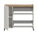 Schuhkommode >Drive< in Weiß - 97x110x32cm (BxHxT)