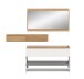 Garderoben-Set >Drive< in Weiß - 192x140x32cm (BxHxT)