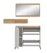 Garderoben-Set >Drive< in Weiß - 192x140x32cm (BxHxT)