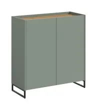 Schuhkommode >Drive< in Salbei - 97x90x38cm (BxHxT)