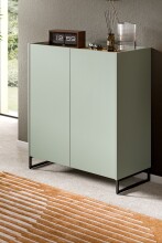 Schuhkommode >Drive< in Salbei - 97x90x38cm (BxHxT)