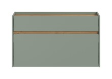 Schuhkommode >Drive< in Salbei - 61x110x32cm (BxHxT)