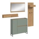 Garderoben-Set >Drive< in Salbei - 192x175x32cm...