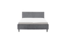 Polsterbett >Tampere< 180x200 cm, in Anthrazit, Aufstellmaße B/H/T 192x114x218 cm