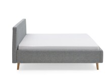 Polsterbett >Mattis mit BK< Liegefläche 160x200 cm, Hevre Türkis, Stellmaß: 181x105x218cm (BxHxT)