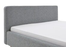 Polsterbett >Mattis mit BK< Liegefläche 180x200 cm, Hevre Türkis, Stellmaß: 201x105x218cm (BxHxT)