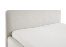 Polsterbett >Mattis mit BK< Liegefläche 180x200 cm, Nordic Ivory, Stellmaß: 201x105x218cm (BxHxT)