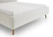Polsterbett >Mattis mit BK< Liegefläche 180x200 cm, Nordic Ivory, Stellmaß: 201x105x218cm (BxHxT)