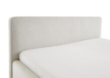 Polsterbett >Mattis mit BK< Liegefläche 160x200 cm, Nordic Ivory, Stellmaß: 181x105x218cm (BxHxT)