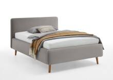 Polsterbett >Mattis mit BK< Liegefläche 140x200 cm, Nordic Ash, Stellmaß: 161x105x218cm (BxHxT)